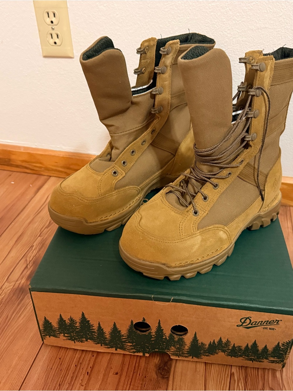 Danner River TFX 8” Coyote tan boots